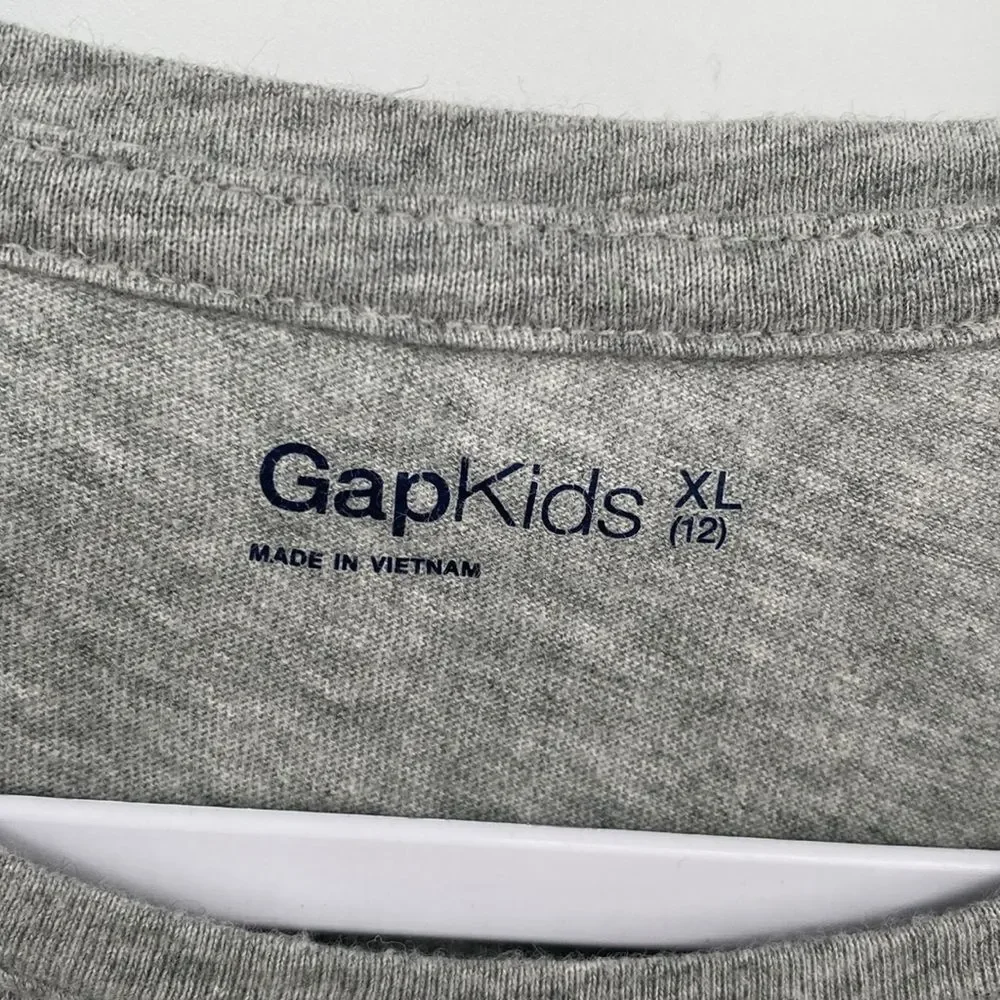 Gap kids Cool Palm Beach Print Short Sleeve T-shirt Tee  XL 12